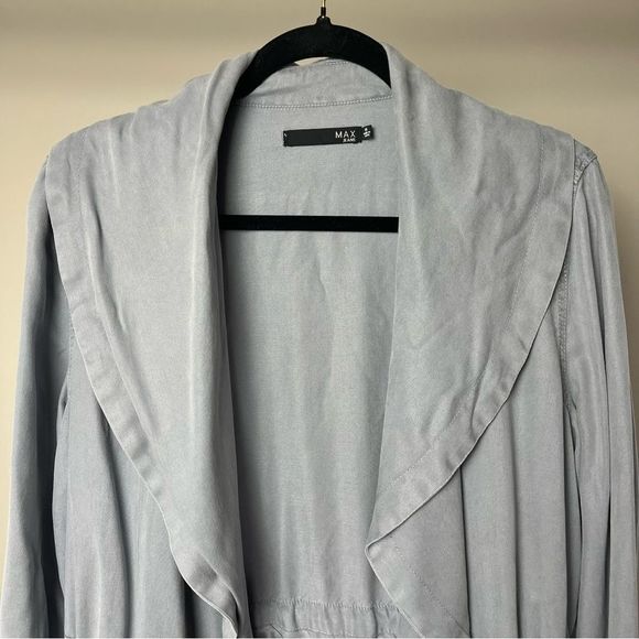 Tencel Canvas Open Jacket - Picture 3 of 8